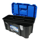 Toolmaster 19" (49 cm) Tool Box-Made of durable plastic (body) and high quality metal (latches)