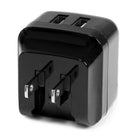StarTech Dual-Port USB Wall Charger, International Travel, 17W/3.4A, Black-Ensure all your mobile devices are charged and ready when you need them