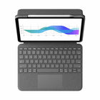 Logitech Folio Touch for iPad Pro 11-inch (1st, 2nd & 3rd generation) - Graphite-Backlit, laptop-like keyboard: Backlit keys auto-adjust to your environment with 16 levels of brightness and a full row of iPadOS shortcut keys provide one-tap access to volume controls and more
