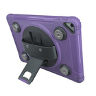 CTA Digital Magnetic Splash-Proof Case with Metal Mounting Plates for 10.2" iPad Gen 7 and 8, Air 3 and 10.5" Pro - Purple-Silicone case and screen protector can be cleaned and sanitized with ease