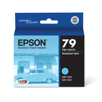 Epson 79 Ink Cartridge - High Capacity - Light Cyan-Sharp text and brilliant colour for high-quality results, fast-drying ink