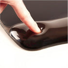 Fellowes Crystal Gel  Mouse Pad/Wrist Rest, Black-Stain resistant, wipes clean with a damp cloth