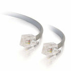 C2G 7ft RJ11 Modular Telephone Cable-Number of Lines: 1