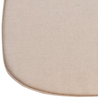 Flash Furniture Natural Thin Cushion, 36 Pack-Set of 36 Soft Chair Cushions