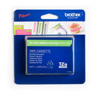 Brother Genuine TZEMQG35 White Print on Lime Green Tape for P-touch Label Makers, 12 mm wide x 4 m long-White on lime green laminated TZe 12 mm label tape for use with Brother P-touch label makers 