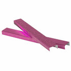 JAM Paper Colorful Staples - Standard Size - Pink - 5000 Pack-Our colored, heavy duty metallic staples fit standard staplers and are made to prevent jamming. Perfect to use for school, the office, and home