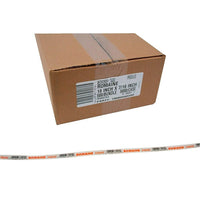 Bedford White Paper Twist Tie, 18" x 7/16", Romaine, 5000 Pack-White