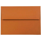 JAM Paper 4bar A1 Envelopes, 3.63 x 5 1/8, Dark Orange, 1000 Pack (5157436B)-Dark orange