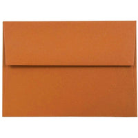JAM Paper 4bar A1 Envelopes, 3.63 x 5 1/8, Dark Orange, 1000 Pack (5157436B)-Dark orange