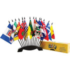Canadiana Boxed Flag Set, 4" x 6"-4"x6" Pennant made from 100% Polyester for indoor or outdoor use
