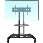 North Bayou Mobile TV Cart with Adjustable Shelf for 32" - 70"-Dimensions: 33" x 28" x 80"