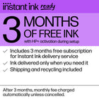 HP ENVY Inspire 7255e All-in-One Wireless Colour Inkjet Printer with Bonus 3 Months Instant Ink -HP+ smart printing system - HP+ makes your printer Smarter with advanced features that make it easy to print from any device or app. Requires an HP account, internet connection and use of only Original HP Ink for the life of the printer