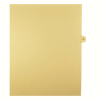 Mark Maker Legal Tabs - Letter Size - Buff - 1/15th cut - 25 tabs per package - 5 packages Pack - Number 51-Buff SingleTabs