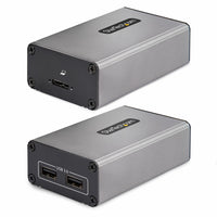 StarTech 2-Port USB 3.0 Fiber Optic Extender-Extend and connect two USB 3.2 Gen 1 (5Gbps) devices up to 1150 ft away over an OM3 multimode LC to LC fiber cable