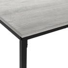 Monarch Specialties 3796 Coffee Table - 40"L/Grey/Black Metal-10