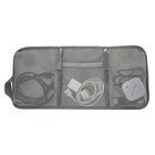Travelon Tech Accessory Organizer - Charcoal-Interior offers secure storage space including: 2 zippered pockets and 1 flap close pocket keep mouse, cords, adapters and USB devices secure