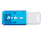 Verbatim Seaglass 32 GB USB 3.2 Gen 1 Flash Drives - Blue & Red - 2 Pack-USB 3.2 Gen 1 interface is up to 10X faster than USB 2.0 while still compatible with USB 2.0 ports