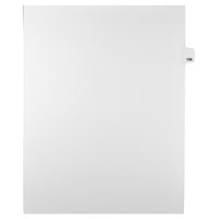 Mark Maker Legal Tabs - Letter Size - White - 1/25th cut - 25 tabs per package - 5 packages Pack - Number 156-White Single Tabs
