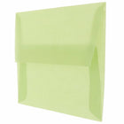 JAM Paper A2 Invitation Envelopes, 4.38 x 5.75, Clear Translucent Vellum, 250 Pack (53794H)-Blank interior for personalized message