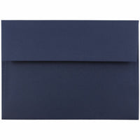 JAM Paper A7 Invitation Envelopes, 5.25 x 7.25, Navy Blue, 1000 Pack (LEBA717B)-Navy blue
