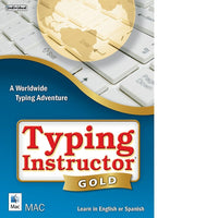 Individual Software Typing Instructor Gold - Mac Compatible [Download]-Typists may learn in English or Spanish