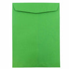 JAM Paper Open End Catalog Coloured Envelopes - 9" x 12" - Green Recycled - 50 Pack -Colour: Green