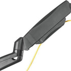 Speedex LDA31-112 Interactive Counterbalance Wall Monitor Gas Spring Arm for 17"-27" Monitor, Black-17-27 inch monitor and 6.5kg