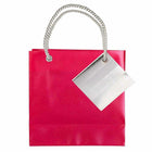 JAM Paper Opaque Shopping Bags - Mini - 5 3/4 x 5 3/4 x 2 1/2 - Red - 100 Pack-Size: 5 3/4" x 5 3/4" x 2 1/2"