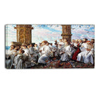 Designart William Holman, May Morning on Magdalen College Religious Canvas Art Prints, (PT5012-40-20)-Print