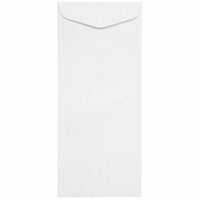 JAM Paper #14 Policy Business Envelopes - 5" x 11.5" - White - 50 Pack-Colour: White 