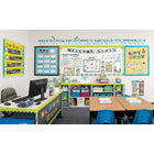 TREND enterprises Inc. Harmony Character Traits Mini Bulletin Board Set - 6 Pack-Thoughtful, conversation-starting strips with contemporary design for schools & community settings.