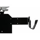 CTA Digital Single VESA Compatible Plate POS Station with Printer Stand, Magnetic Scanner and Card Reader Holder - Black-Metal Bracket that allows for various mounting orientations