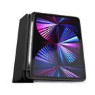 JCPal DuraPro Case with Pencil Holder for 12.9" iPad Pro (2021 Model) - Black-Compatible with Pencil charge/sync