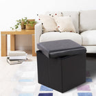 Vasagle Faux Leather Collapsible Storage Ottoman-7
