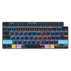 JCPal VerSkin Premiere Pro Shortcuts Keyboard Protector for MacBook Pro 14"/16" (2021/2023) and MacBook Air 13"/15" (2022/2023/2024)-Form fitting and ultra thin (0.3mm) skin protects keyboard from liquids, dust and debris