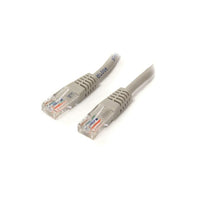 StarTech Cat 6 Molded RJ45 UTP Gigabit Cat6 Patch Cable, 6 ', Grey-High quality 24 AWG Copper Wire