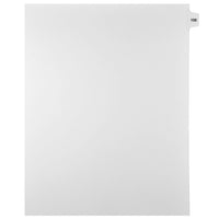 Mark Maker Legal Tabs - Letter Size - White - 1/15th cut - 25 tabs per package - 5 packages Pack - Number 106-White Single Tabs