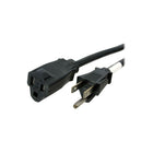 StarTech PAC10115 15' Power Cord-Features NEMA 5-15 Power (North America) Plug and NEMA 5-15 Power (North America) Receptacle ports for charging your device