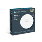 TP-Link EAP620 HD AX1800 Wireless Dual-Band Ceiling Mount Access Point-1x Gigabit Ethernet (RJ-45) Port (supports IEEE802.3at PoE)