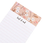 Gartner Studios Listpad - 9" x 4" - Floral - 2 Pack-Standard listpad: 9" x 4", Die-cut listpad: 4" x 6"