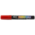 Marvy Uchida Chisel-Tip Acrylic Paint Marker - Red - 2 Pack-Quantity: 2 per pack