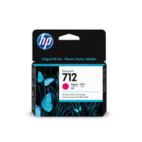 HP 712 29ml Magenta DesignJet Ink Cartridge-Magenta