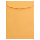 JAM Paper 7.5" x 10.5" Open End Envelopes, Brown Kraft, 100 Pack (29215)-7.5" x 10.5"