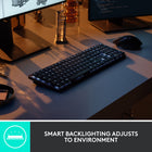 Logitech MX Mechanical Wireless Illuminated Performance Keyboard - Clicky-Faster workflow, more customization: Customize Fn keys, assign backlighting effects, enable Flow cross-computer, multi-device control, and more in the improved Logi Options+
