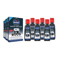 Durgol Swiss Espresso Decalcifying Liquid for Coffee/Espresso Machines - 124ml/4.2oz - 3 Pack (6 bottles)-One bottle is enough to effectively descale a coffee machine. Quick and effortless use, without having to leave on for a long time