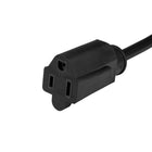 StarTech Power Extension Cord, 1.5 ft./18 in. (PACF10118IN)-Extend the connection distance of  your power cord by up to 1.5 feet