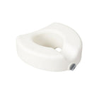 Drive Medical Raised Toilet Seat-White, Plastic