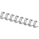Fellowes Wire Binding Black Combs, 3/8", 25 Pack-Secure closure permanently binds documents