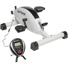 FitDesk Active Office Under Desk Cycle (FD3030)-Low pedal rotation height; 9.75 inches; can work with desks as low as 25 inches