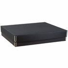 Jam Paper File Box - Letter Size - 12" x 9 1/2" x 2 1/4" - Black Kraft-Quantity: Sold Individually